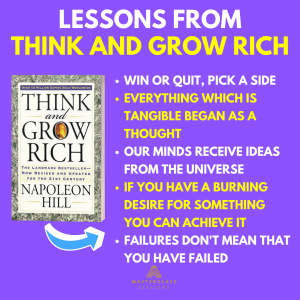 LESSONS FROM THINK AND GROW RICH 3