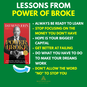 Lessons From Power Of Broke