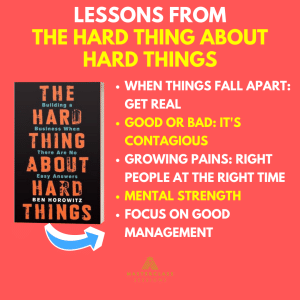 Lessons From The Hard Thing About Hard Things