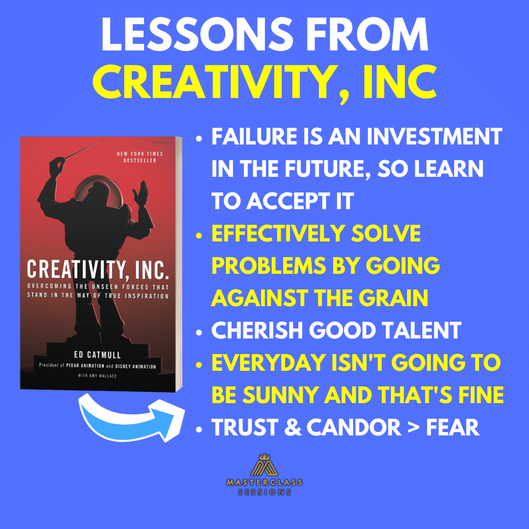 Lessons From Creativity INC