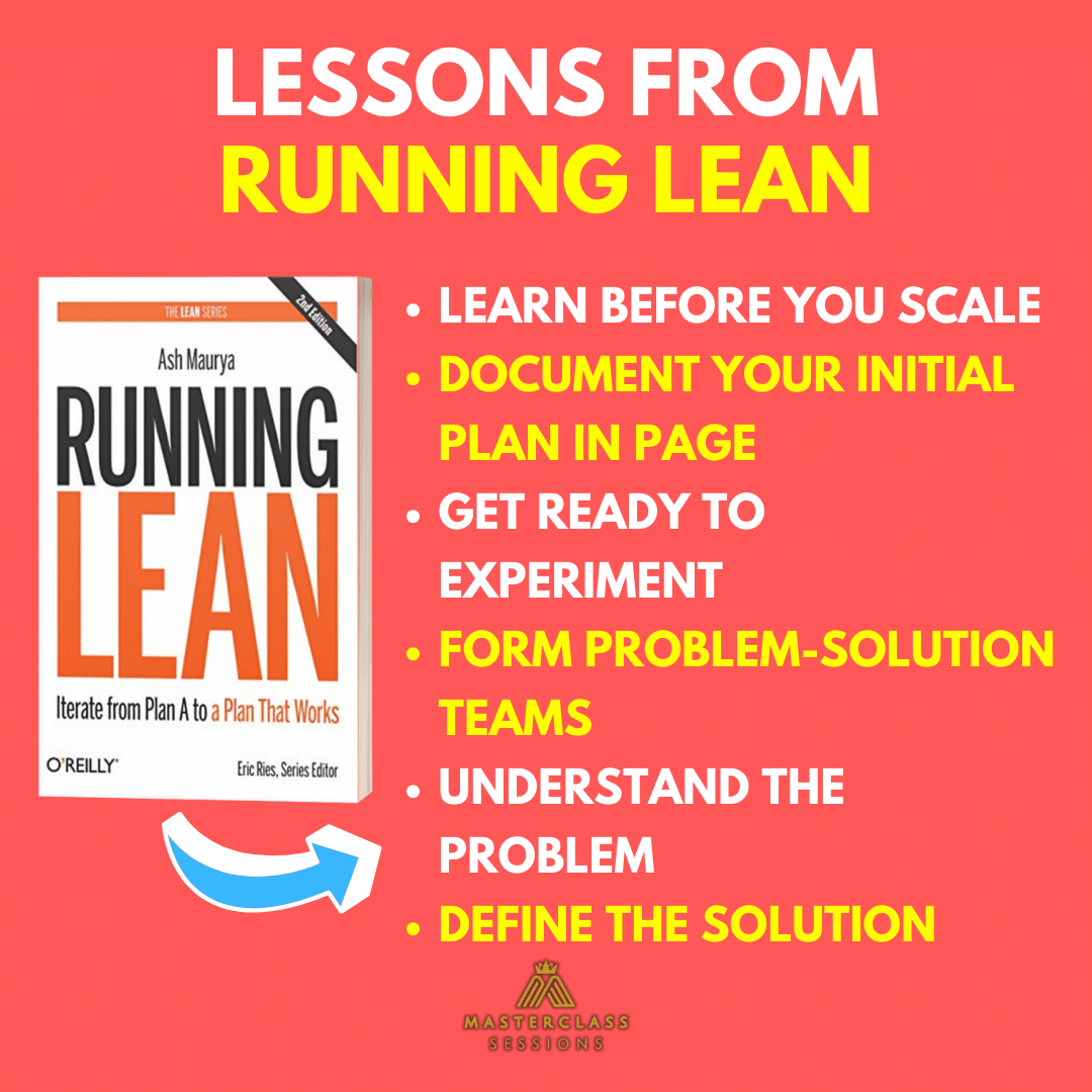 Lessons From Running Lean