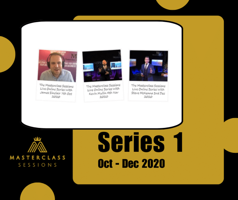 The Masterclass Sessions Courses Series 1 2020