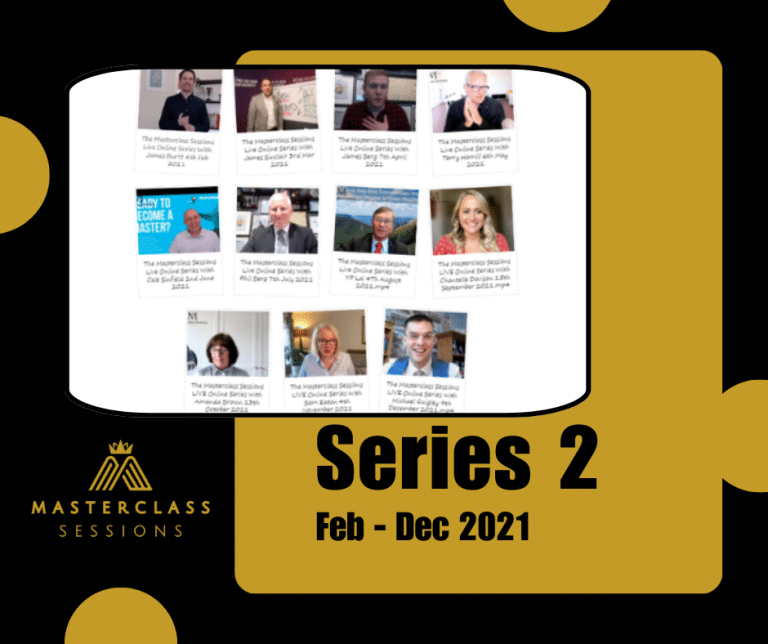 The Masterclass Sessions Courses Series 2 2021